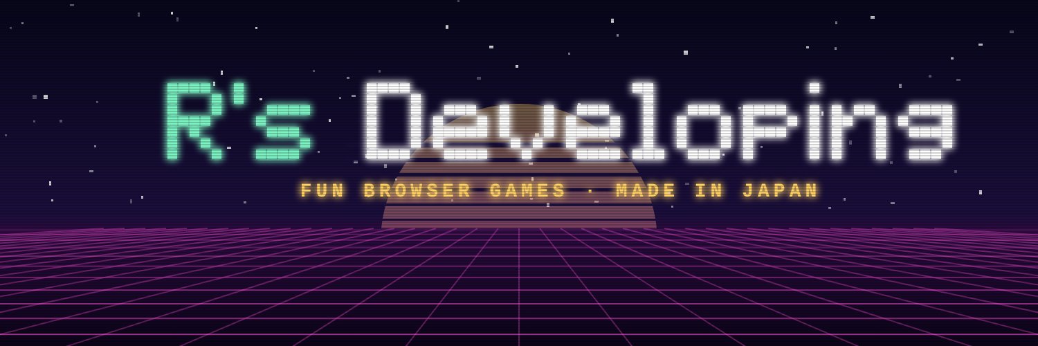 R’s Developing — Fun browser games, made in Japan